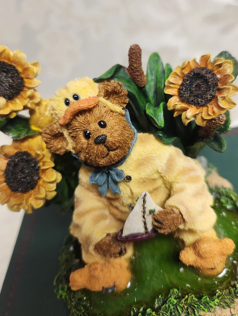 Boyds Bear “Puddleduck McBear” Resin Figurine With Box